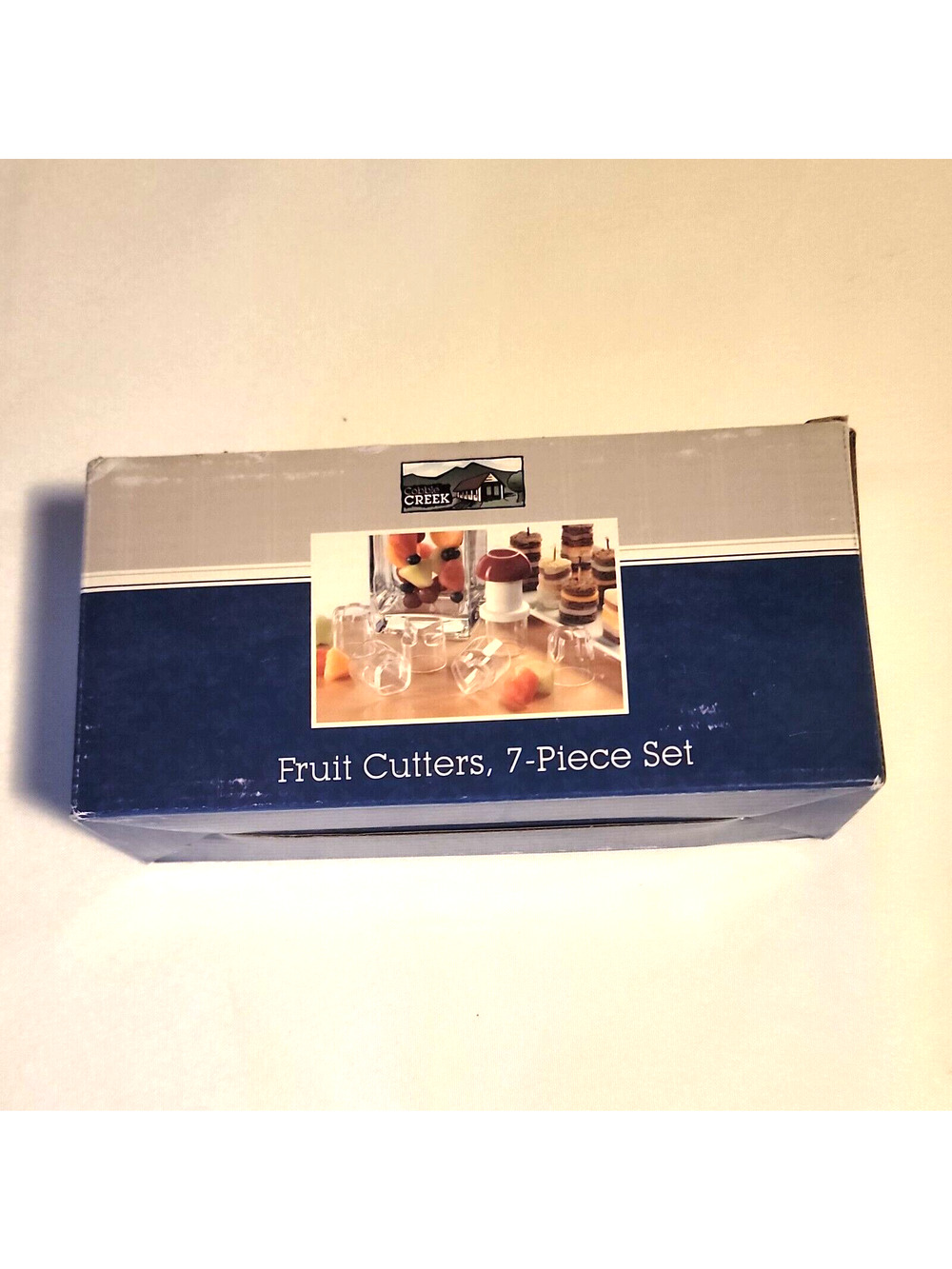 Cobble Creek Fruit Cutters, 7 Piece Set - NEW Fruit Shapers